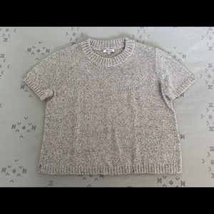 Madewell cotton short sleeve sweater tee